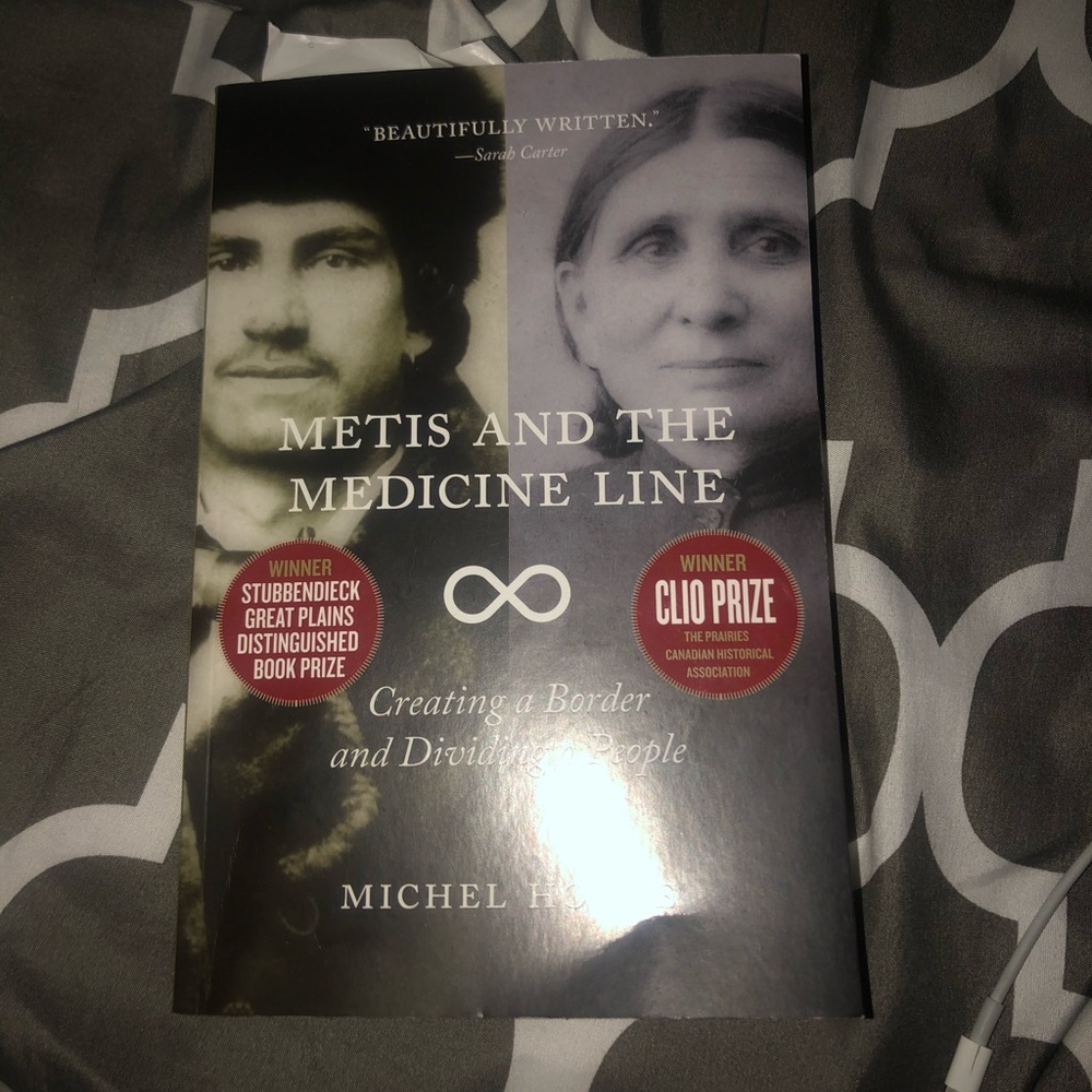 Métis and the Medicine Line by Michel Hogue